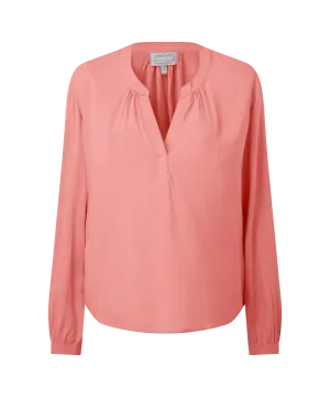 Chloe Blouse - Flamingo