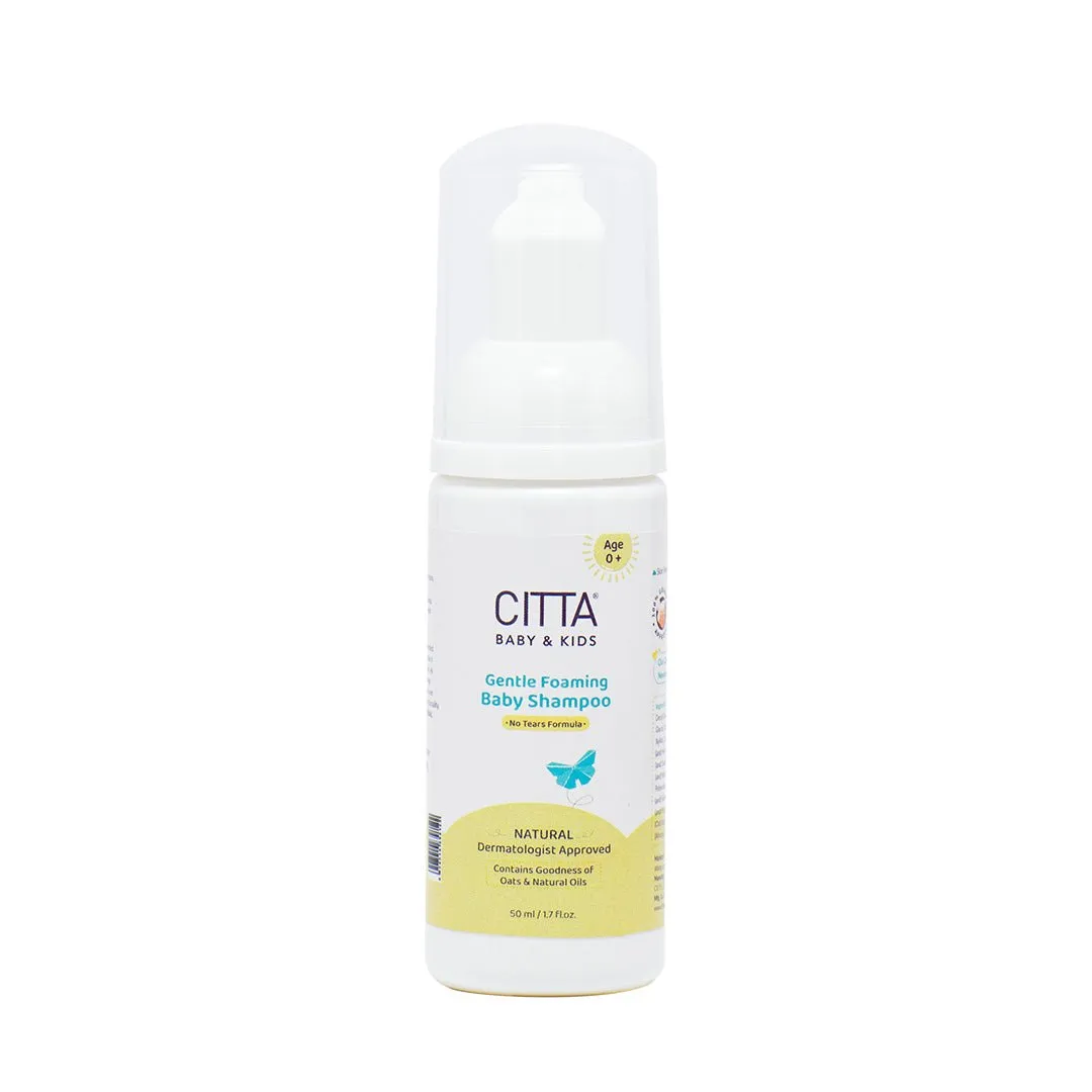 CITTA Gentle Foaming Baby Shampoo- | Now in 50 ml