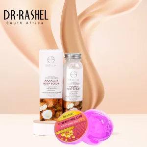 Combo - Estelin Coconut Body Scrub & Dr. Rashel Coenzyme Q10 Soothing Gel 99%