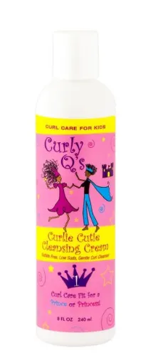 Curly Q's Curlie Cutie Cleansing Cream 8 Oz