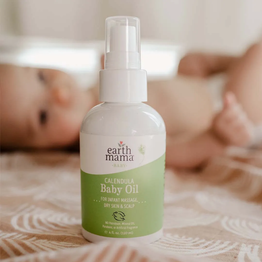 Earth Mama Organics Calendula Baby Oil