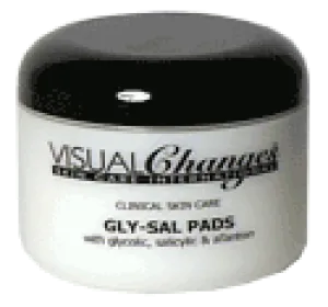 Gly Sal Pads By Visuals Changes - A favorite with acne facial clients at Anika Skincare