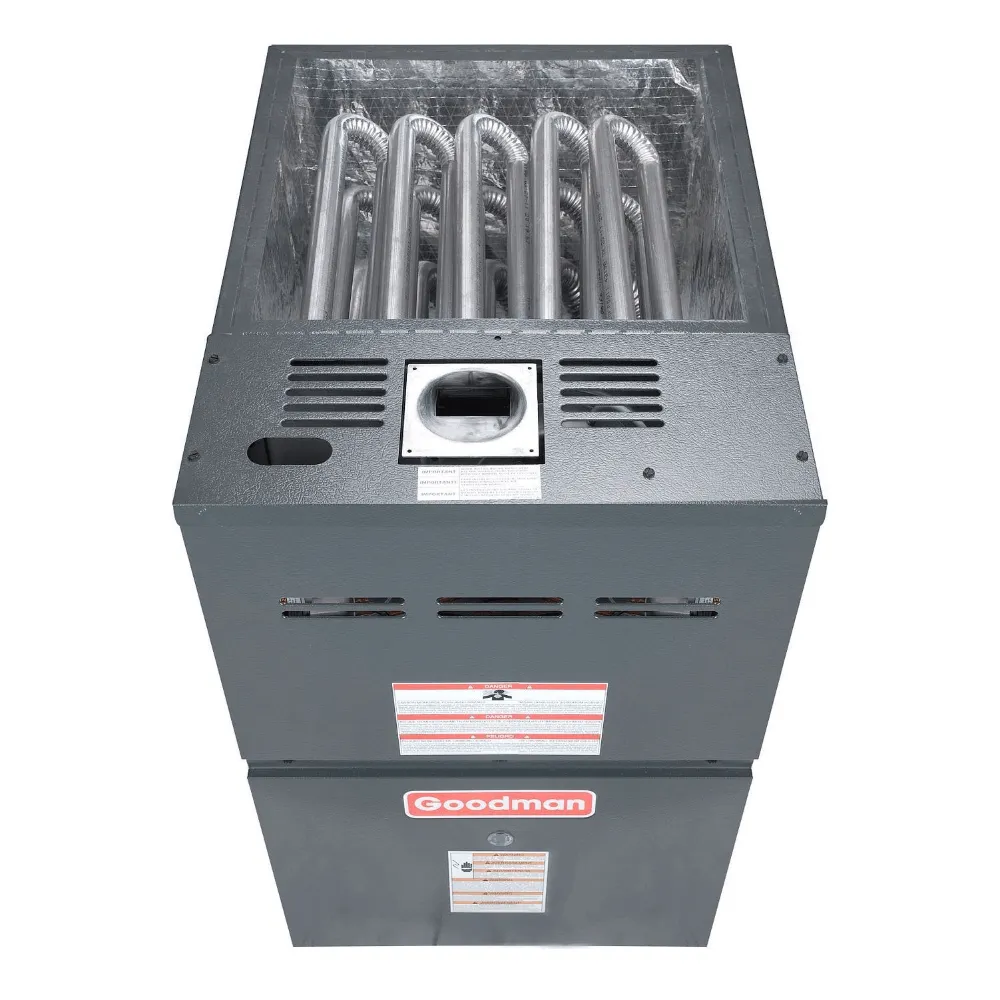 Goodman 80% AFUE 80,000 BTU Single Stage Gas Furnace - Upflow/Horizontal - 17.5" Cabinet - 1,600 CFM