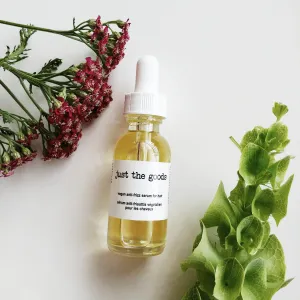 Just the Goods vegan anti-frizz hair serum