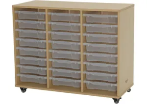 Natural Spaces - Tote Tray Storage - 24 Trays