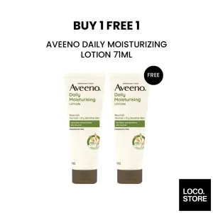 [POWER DEAL - BUY 1 FREE 1] Aveeno Daily Moisturizing Lotion 71ml