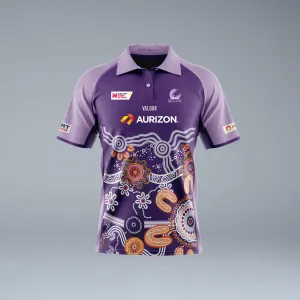 Queensland Firebirds Unisex First Nations Polo Shirt - Premium Quality, Comfortable Fit