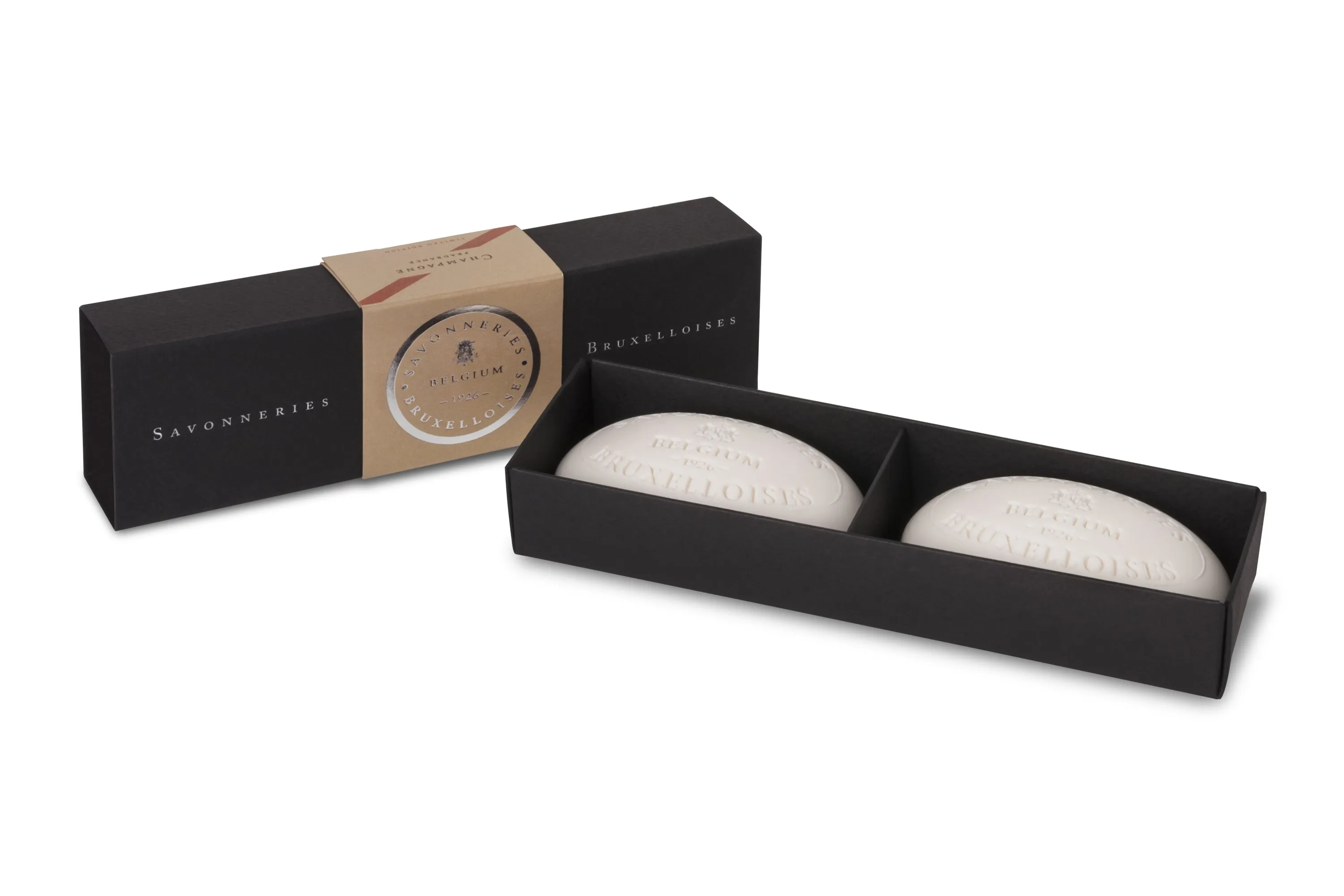 Savonneries Bruxelloises - Duo Box - Champagne