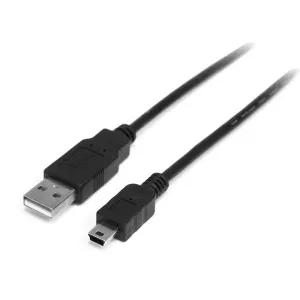 Startech.Com 1M Mini Usb 2.0 Cable A To Mini B M/M - Usb Cable - Usb To Mini-Usb Type B - 1 M