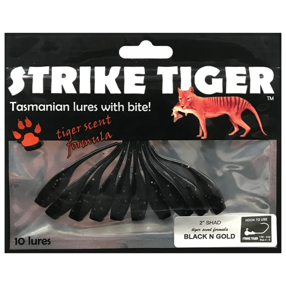 Strike Tiger Shad Soft Plastic Lure