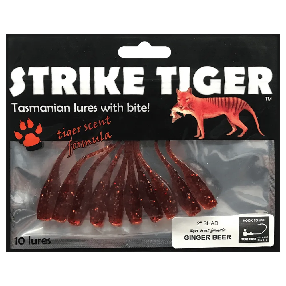 Strike Tiger Shad Soft Plastic Lure