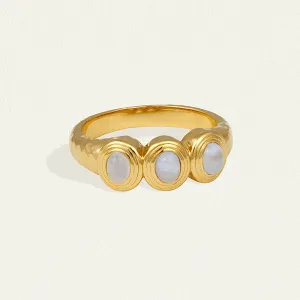 Talis Trilogy Ring - Gold