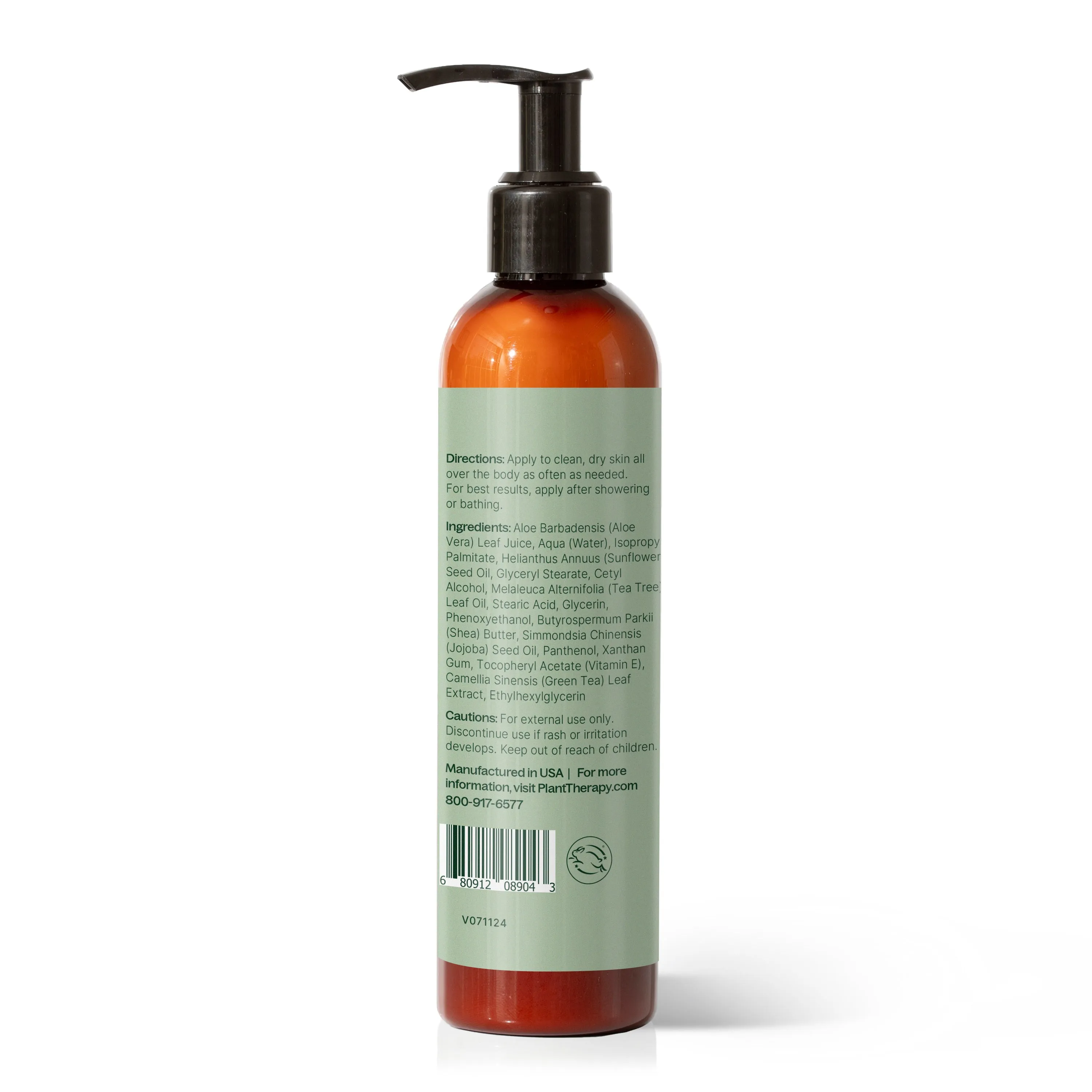 Tea Tree Body Lotion with Aloe and Shea