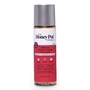 The Honey Pot Organic Water Based Strawberry Lube 2 oz Liquid